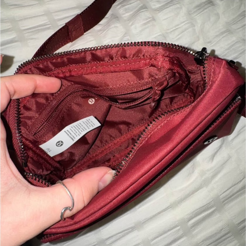 lululemon athletica Burgundy Crossbody Belt Bag - Picture 2 of 3
